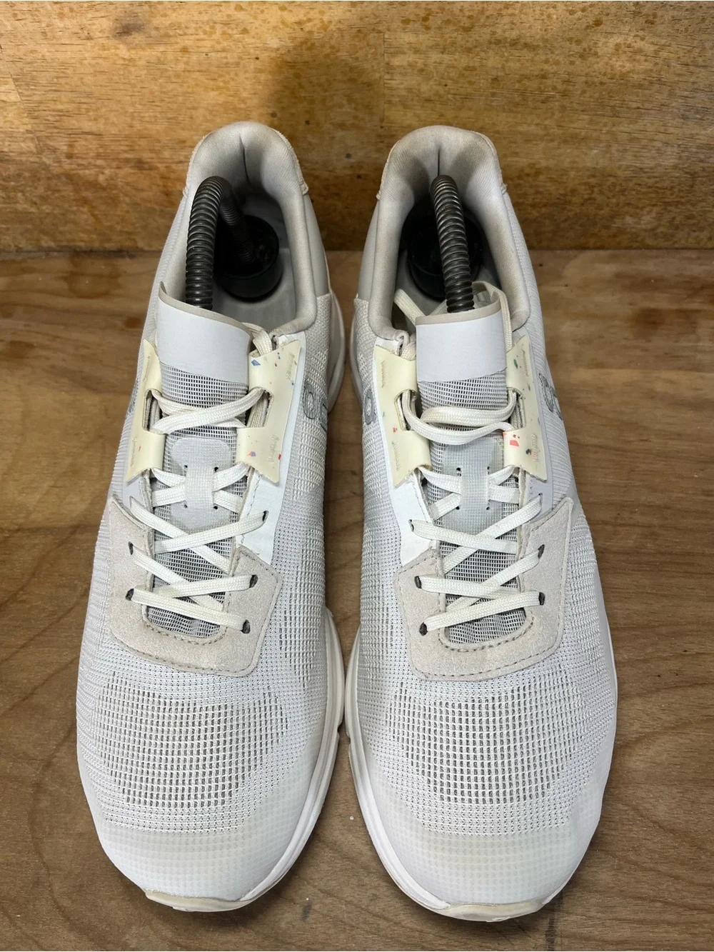 On Cloudrift REFLECTIVE Womens Size 9.5 Walking Shoes Sneakers White Gray